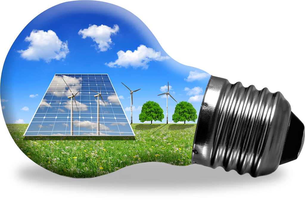 Taxa do sol: lâmpada com energia solar e eólica
